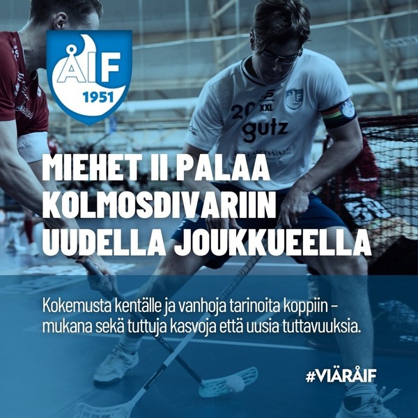 Miehet II uuteen kauteen uudella joukkueella