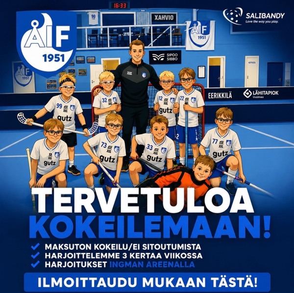 Tervetuloa mukaan mahtavaan porukkaan