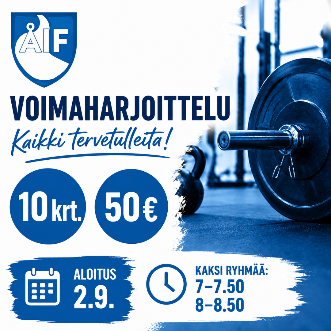 Voimaharjoittelua aamuihin – tervetuloa mukaan!