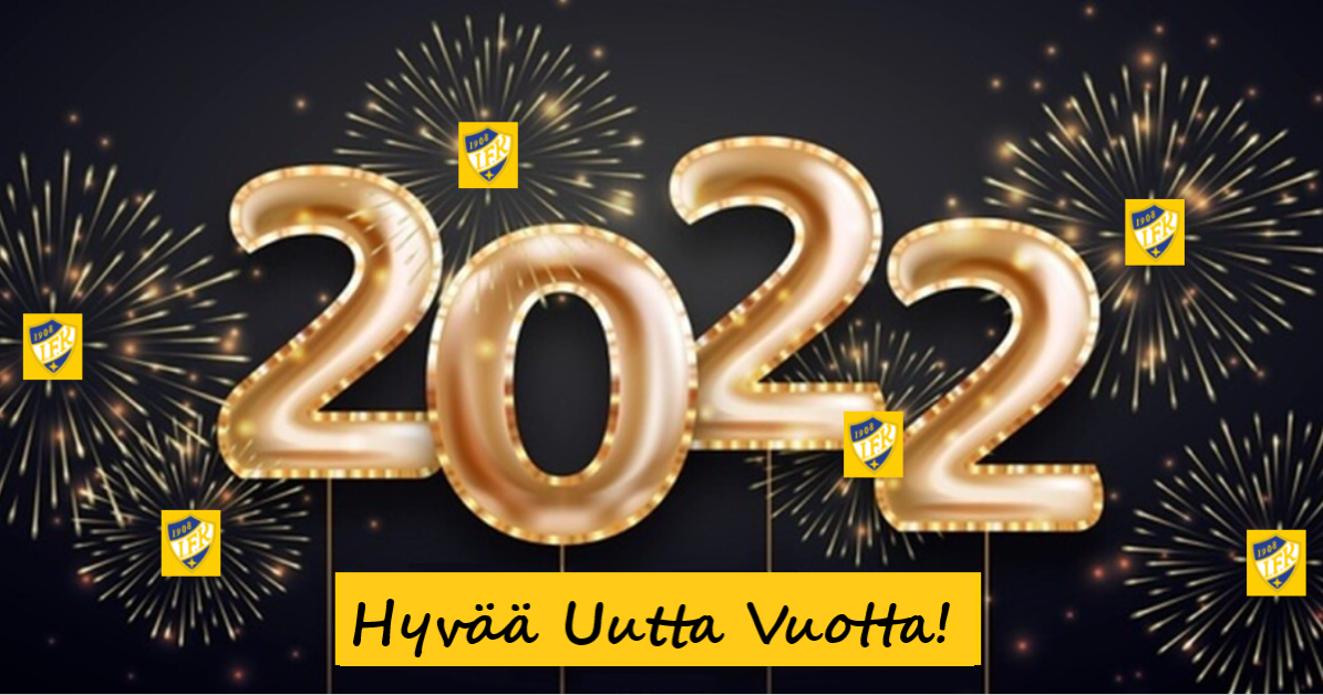 Gott Nytt År /Hyvää Uutta Vuotta 2022!