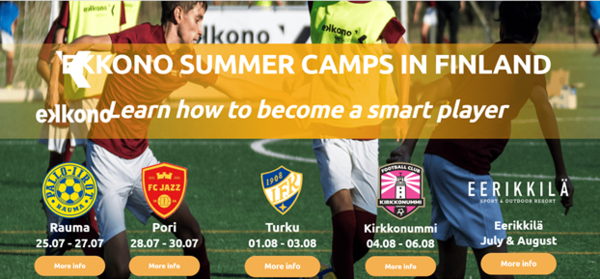EKKONO SUMMER CAMPS in Turku 1-3.8.2022