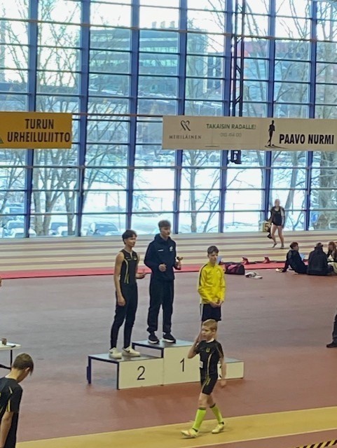 Jonatan Heikkilä förbättrade sitt rekord på 60 m