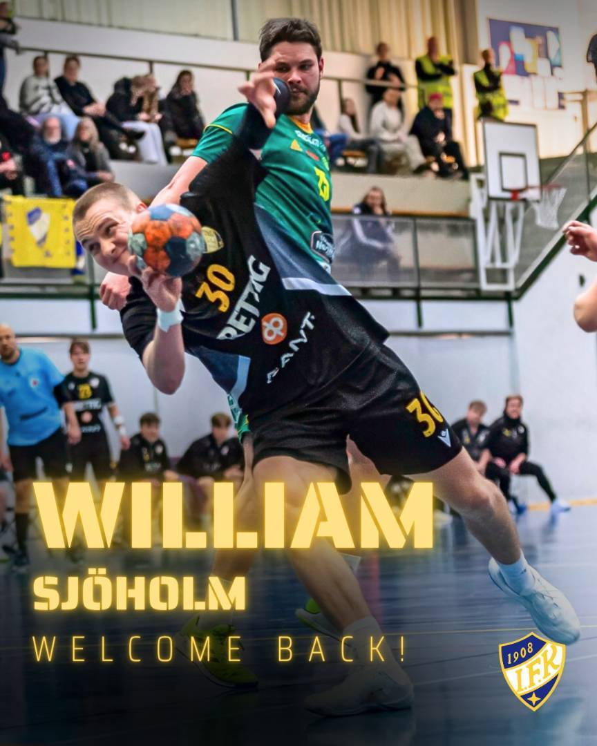 William Sjöholm vahvistaa edustusjoukkuetta ja ponnistaa uutta vauhtia Göteborgiin