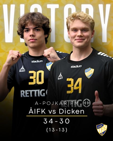 Seger i fredagstriller mot Dicken