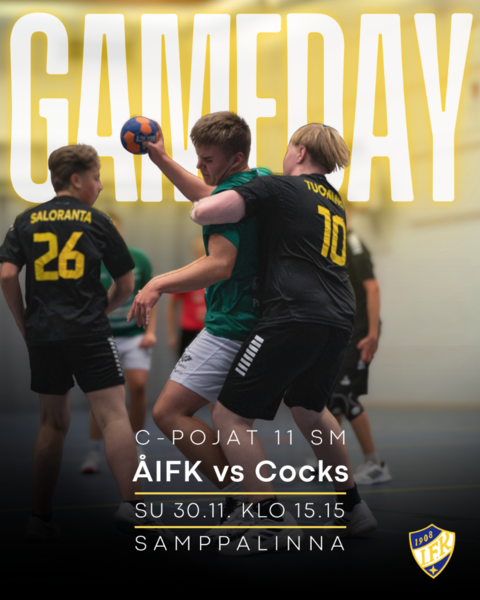 Cocks vieraaksi marraskuun viimeiseen otteluun