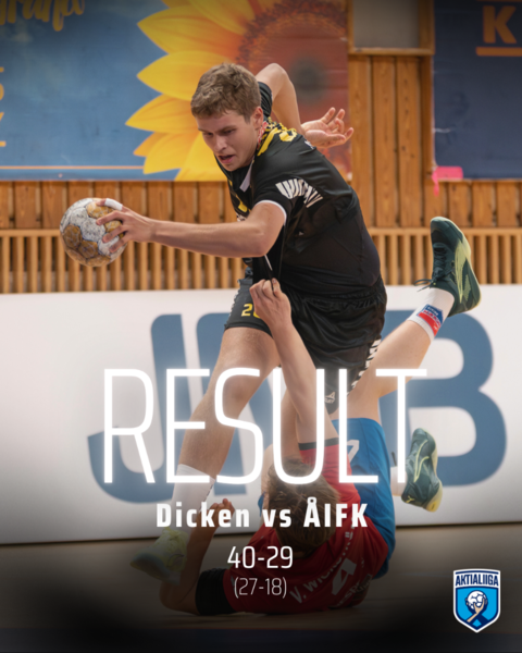 Dickenin vahva alku liikaa ÅIFK:lle
