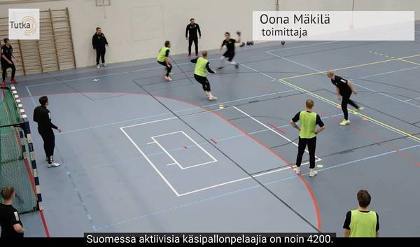 Käsipallo on Euroopassa suosittua, mutta Suomessa se on pieni laji