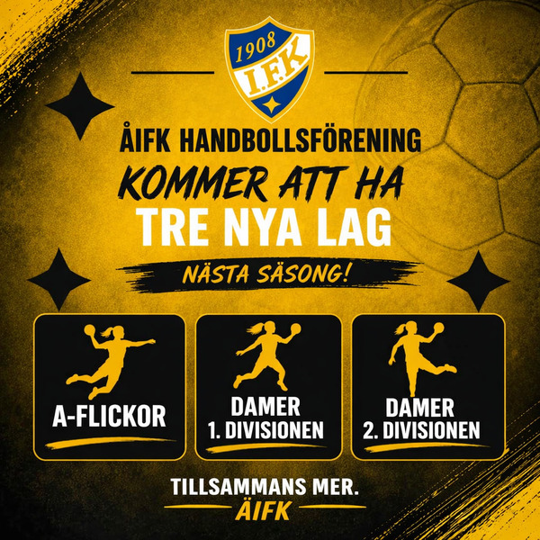 Tre nya lag 2026-2027