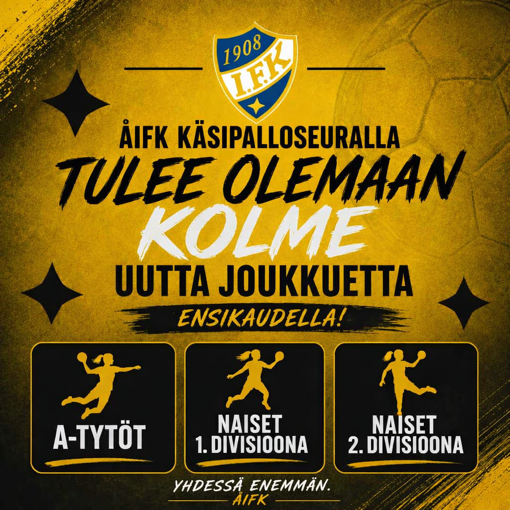 Kolme uutta joukkuetta  2026-2027