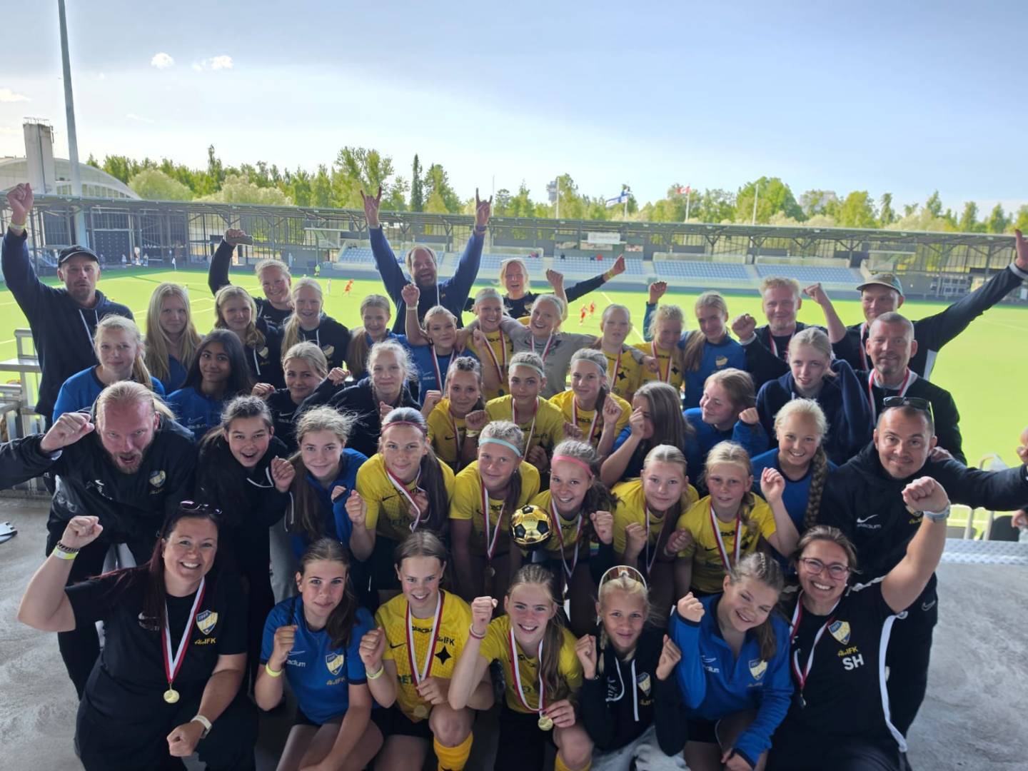ÅIFK T14 -joukkueet palkittiin Gentlemannaprisetillä Kokkola cupissa!