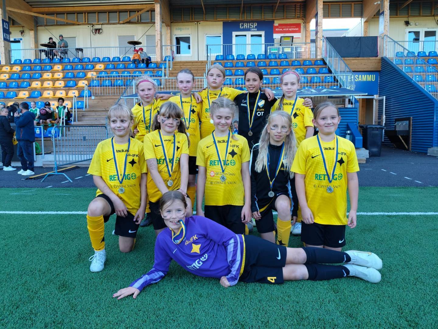 Hopeaa Kipinäturnauksesta – Silver från Gnistanturneringen