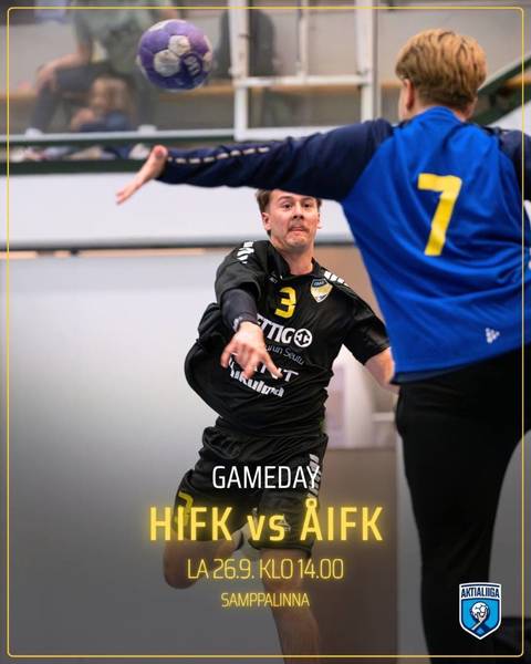 Finaalisuosikki HIFK Turkuun lauantaina