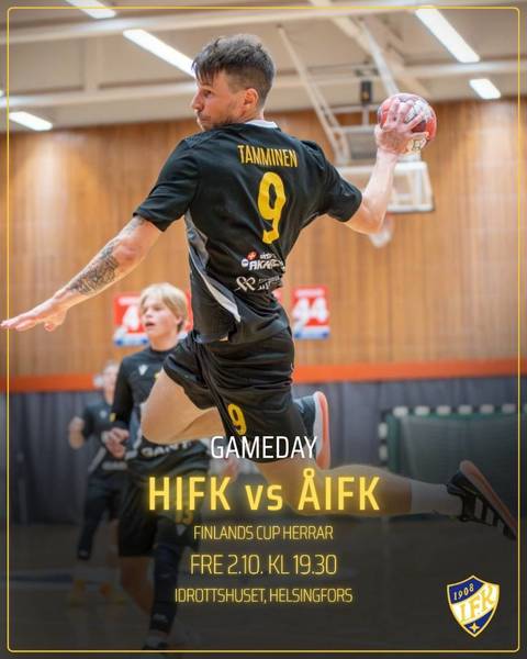 Återmöte mot HIFK i cuptecken