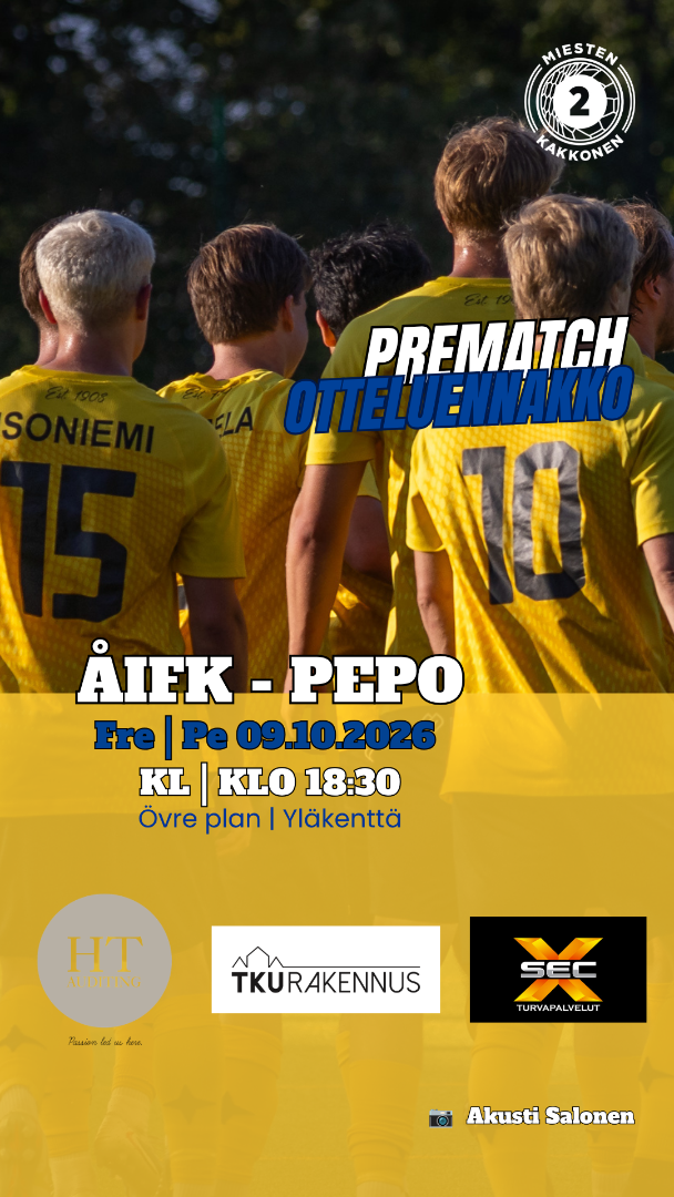 Välierän ratkaisu perjantaina Yläkentällä / Semifinalen avgörs på fredagen på Övreplan