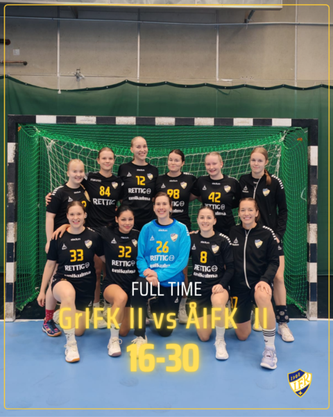 ÅIFK II på bortaplan mot GrIFK II