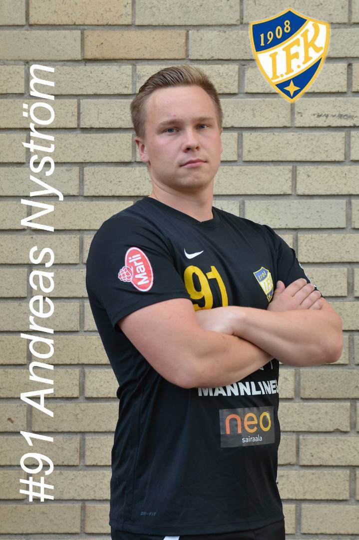 Maalitykki ja joukkueen kapteeni Andreas Nyström jatkaa ÅIFK:ssa