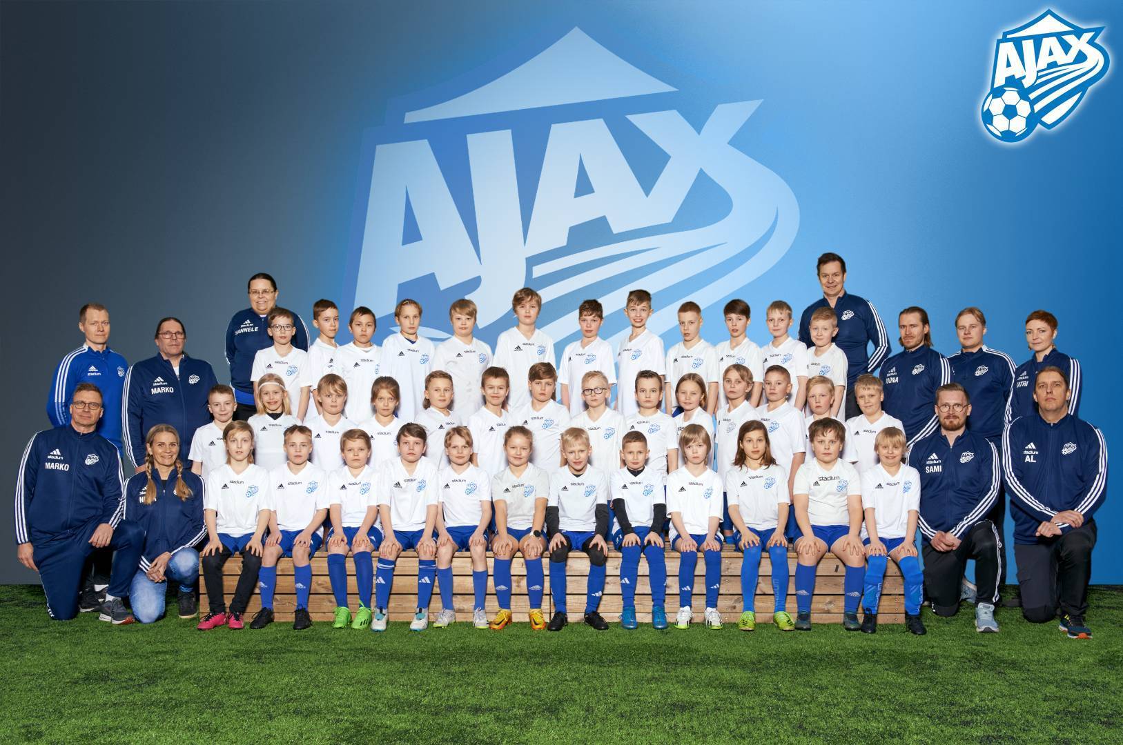 Tervetuloa Ajaxin P10 -joukkueeseen!