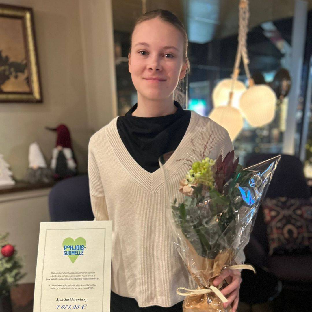 Joukkovoima puhui jälleen - Ajax jakamassa Arinan tukipottia!