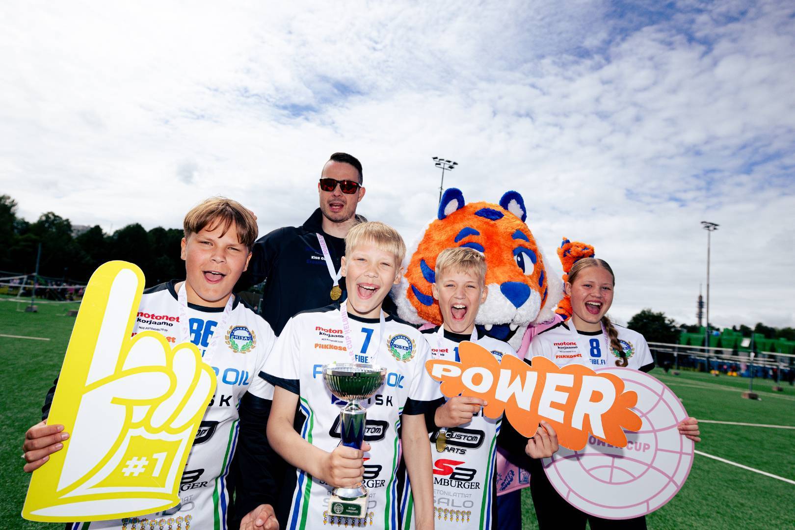 PowerCup-turnauksesta menestystä D-ikäisille