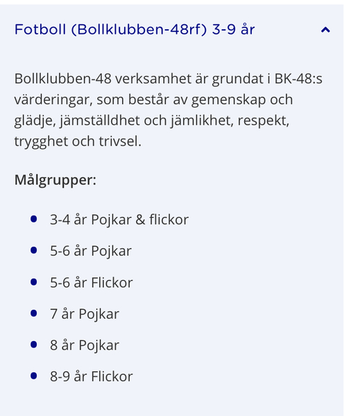 BK-48 deltar i stadens grenskolor