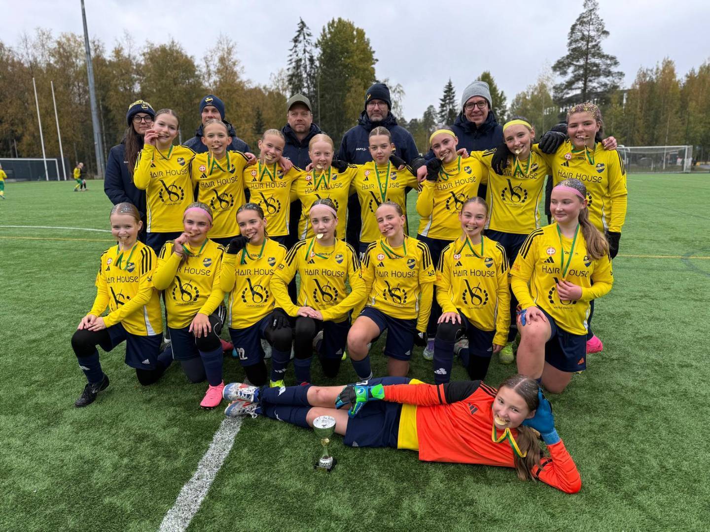 Laget avslutar säsongen och BK-48 tiden med Guld i Tammerfors