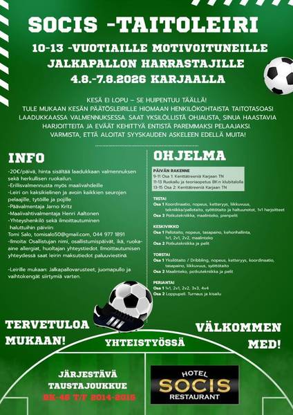 SOCIS -TAITOLEIRI