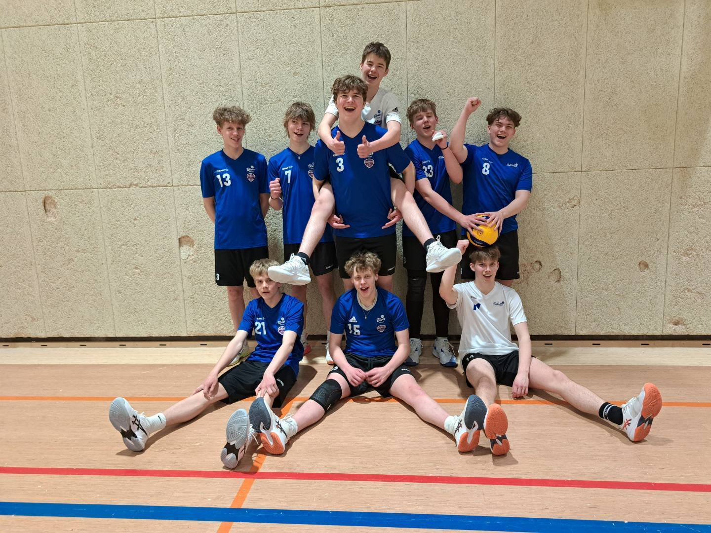 RaBuSa U17 -pojat (B) sijoittuivat sarjapeleissä hienosti sijalle 11