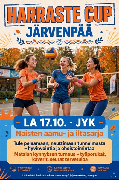 Harraste Cup Järvenpäässä la 17.10. - Naisten aamu- ja iltasarja JYK:lla