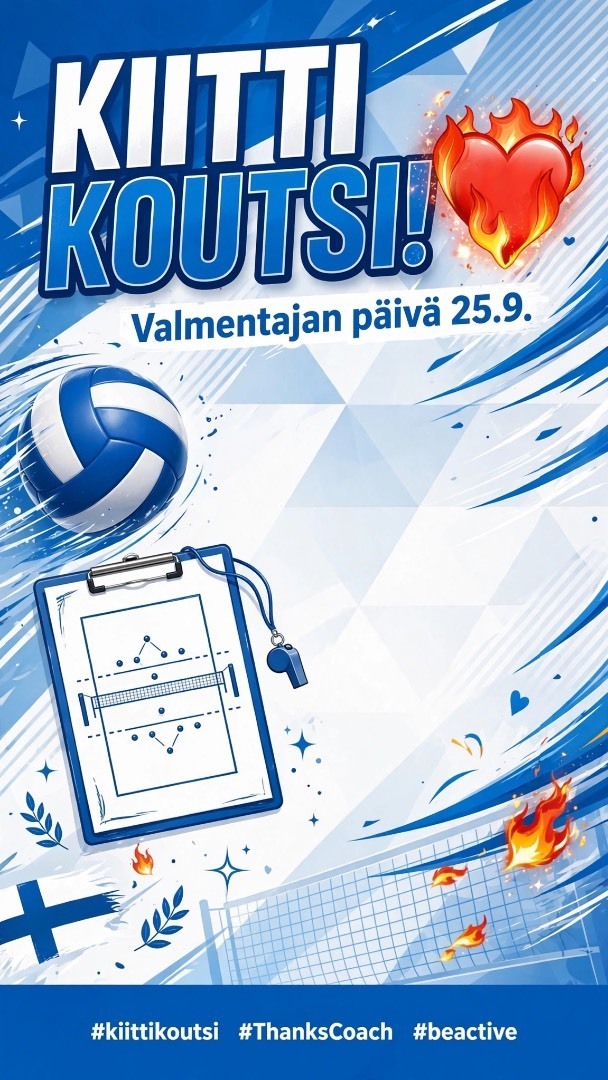 KIITTI KOUTSI! ❤️🔥 Valmentajan päivä 25.9.