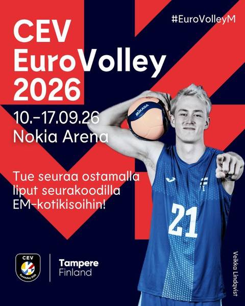 Tue seuraa ostamalla lippuja EM-kisoihin!