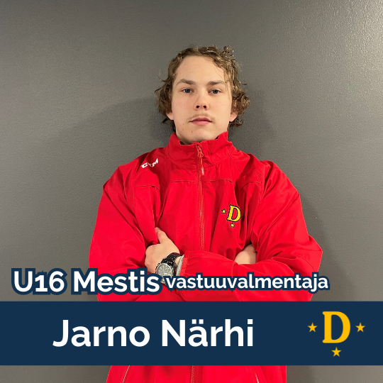 U16 Mestis Jarno Närhen vastuulle.