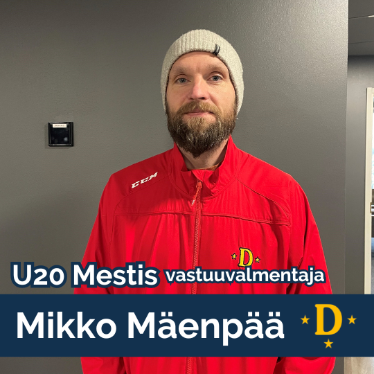 Keupa / Diskos U20 joukkue Mikko Mäenpään alaisuuteen.