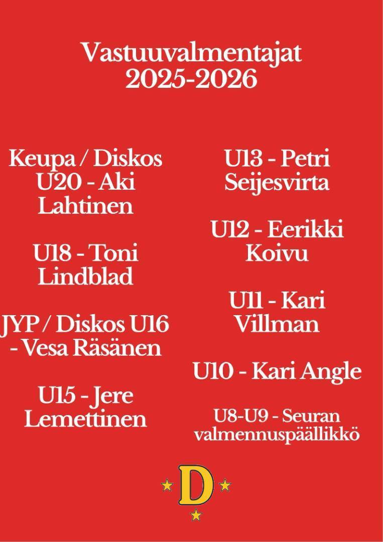Vastuuvalmentajat 2025-2026