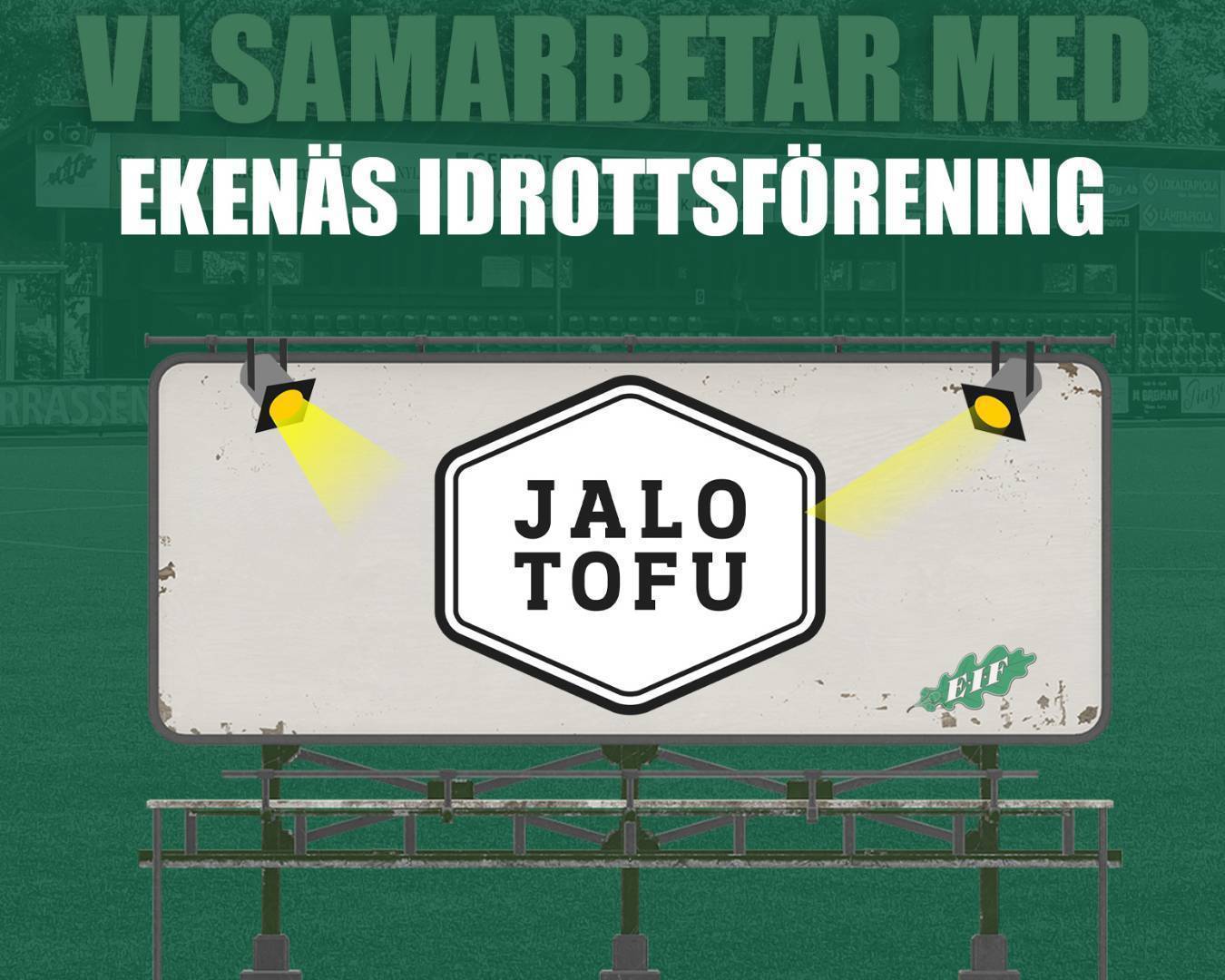 Jalofoods seuran sponsorina