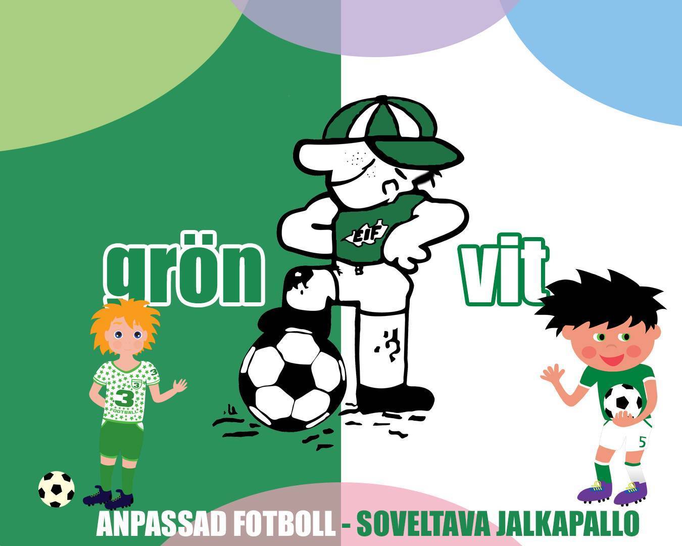 EIF GrönVit – Anpassad fotboll startar i juni 2025 / Soveltava jalkapallo aloittaa kesäkuussa 2025