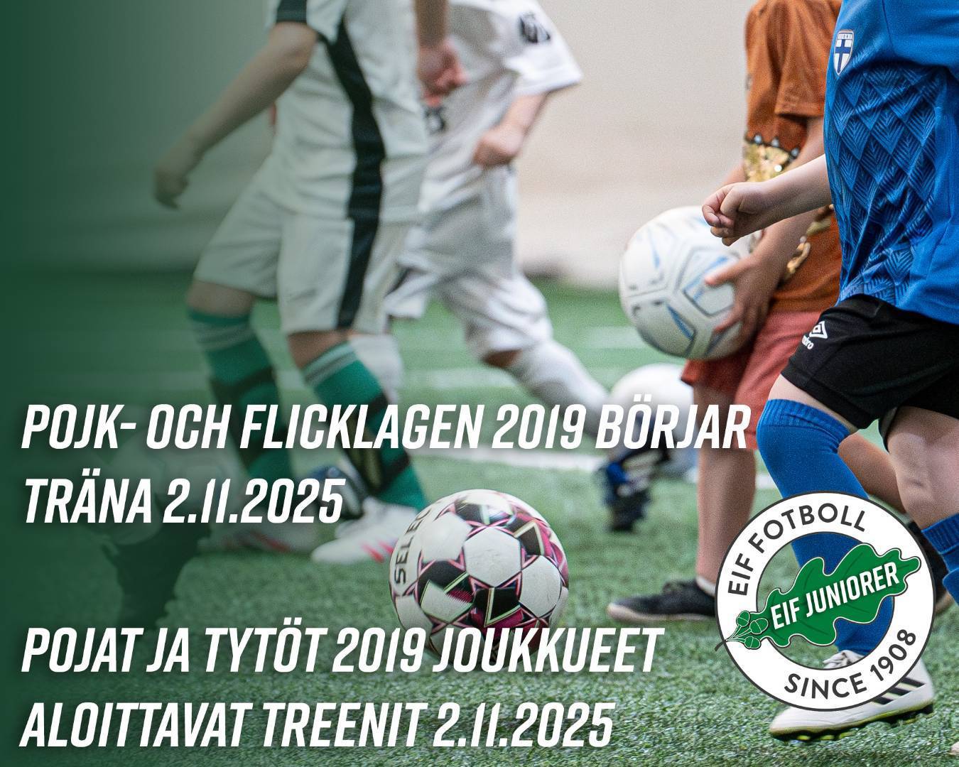 Välkommen med i PF2019! Tervetuloa mukaan PT2019 joukkueeseen!