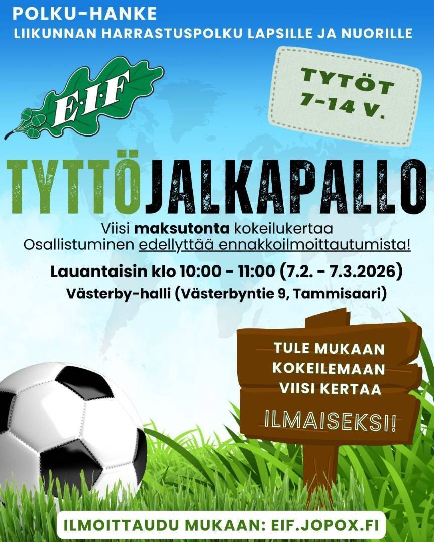 POLKU HANKE - TYTTÖJALKAPALLO