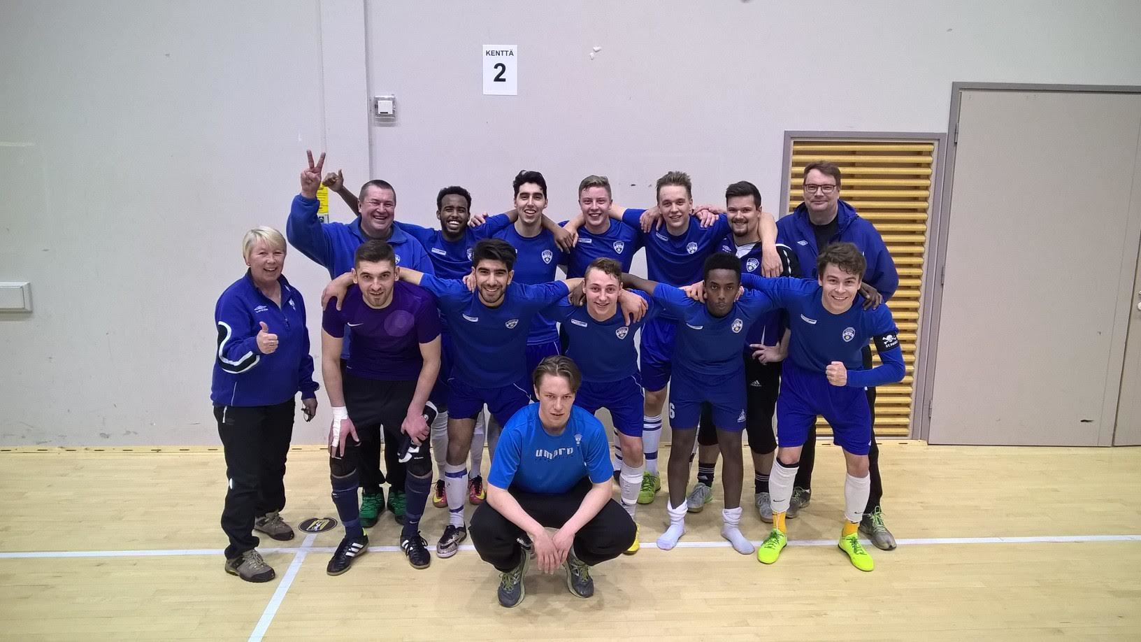 U21 Futsal joukkue Miesten 2. divariin!