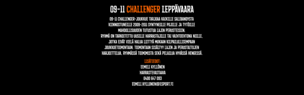 09-11 CHALLENGER LEPPÄVAARA