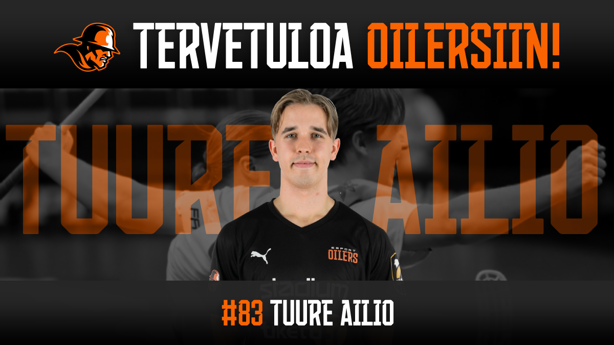 Tuure Ailio siirtyy Oilersiin!