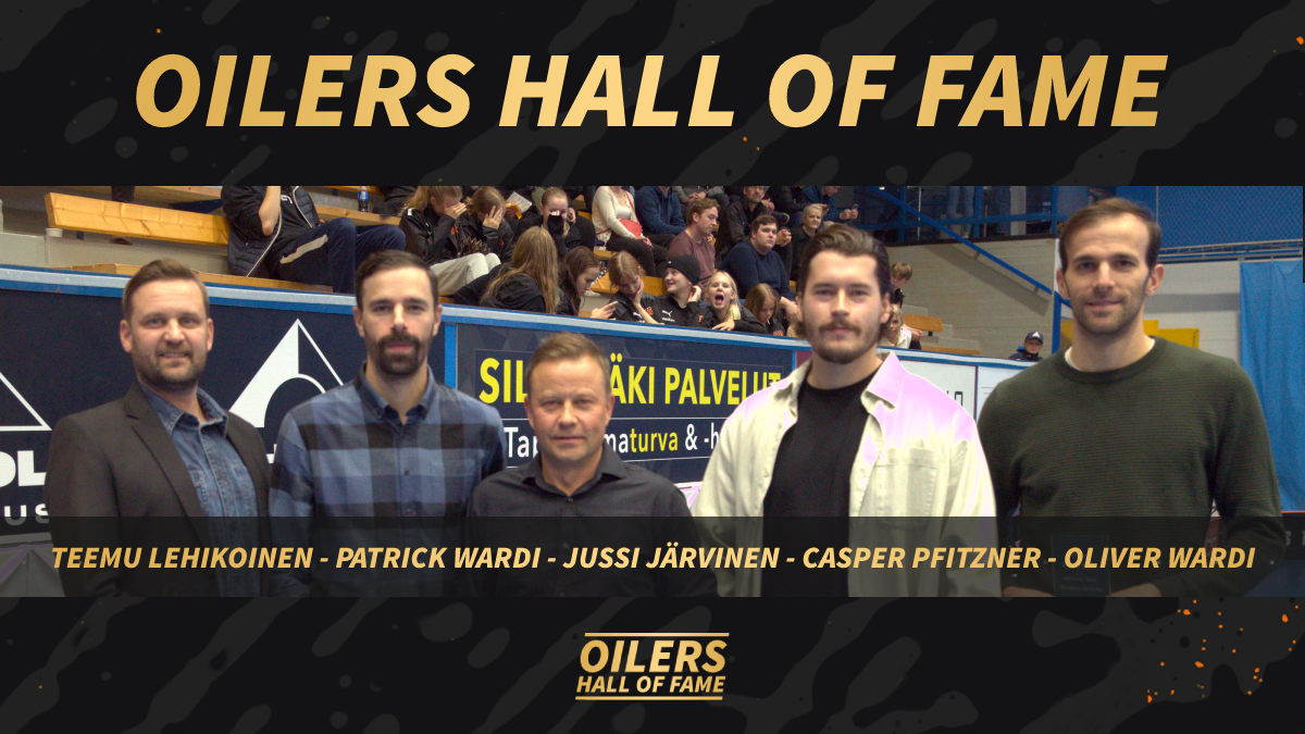 Ensimmäiset Oilers Hall of Famen jäsenet valittu!