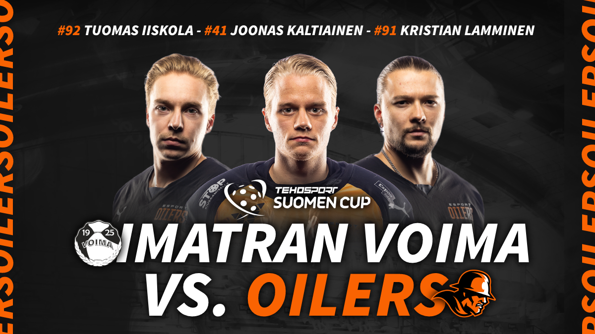 Oilers kohtaa Suomen Cupin 6. kierroksella Imatran Voiman!