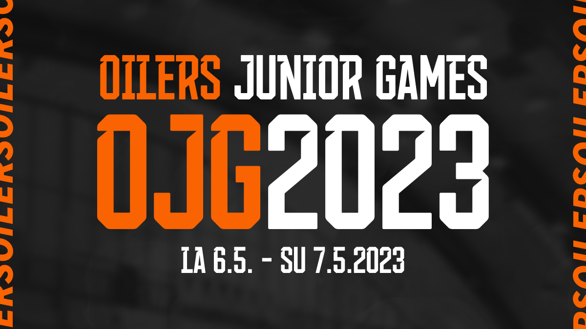 Oilers Junior Games 2023 ilmoittautuminen avattu!
