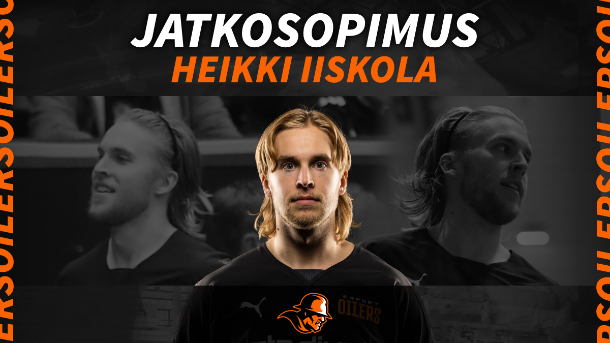 ​Heikki Iiskolalle kahden vuoden jatkosopimus Oilersin kanssa!