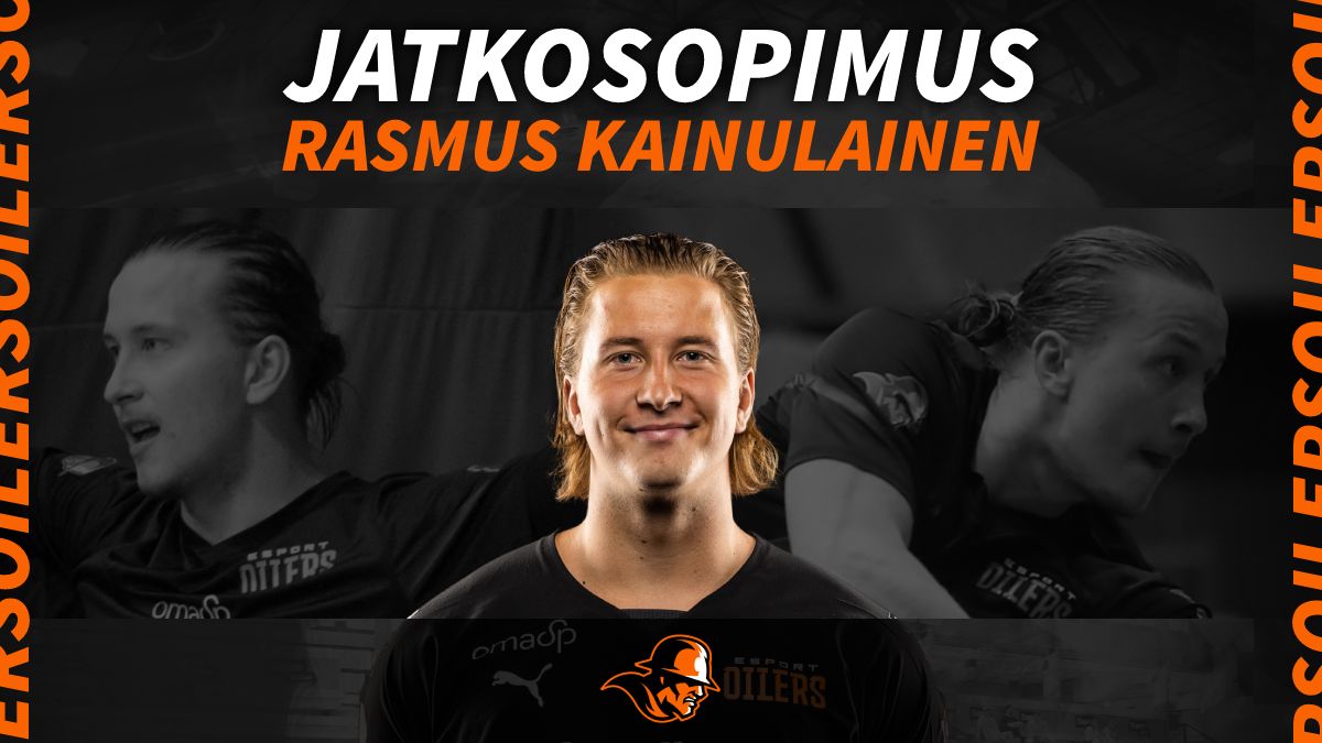Rasmus Kainulaiselle vuoden jatkosopimus Oilersin kanssa!