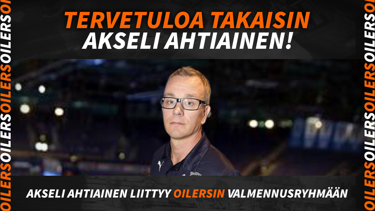 Tervetuloa takaisin Akseli Ahtiainen!