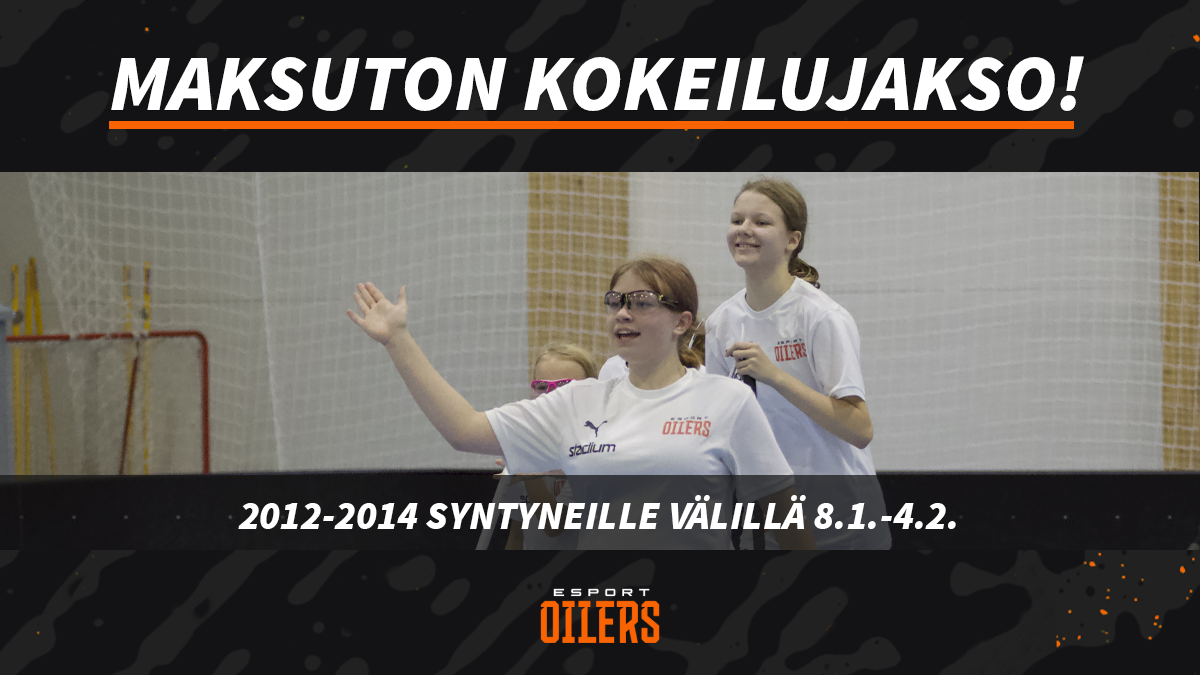 ​Maksuton kokeilujakso U10 - U12 joukkueisiin ! (2012-2014 syntyneille )