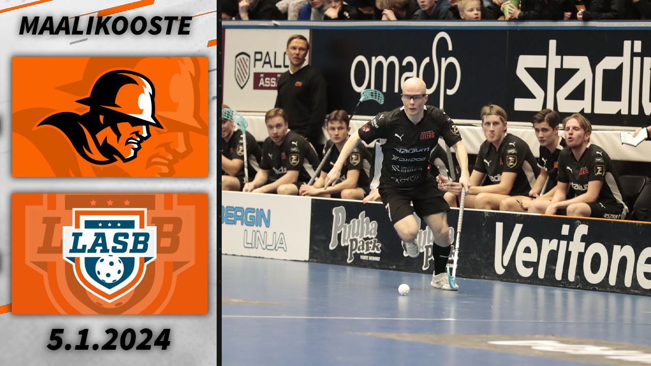 Maalikooste 5.1.2024 | Oilers vs. LASB