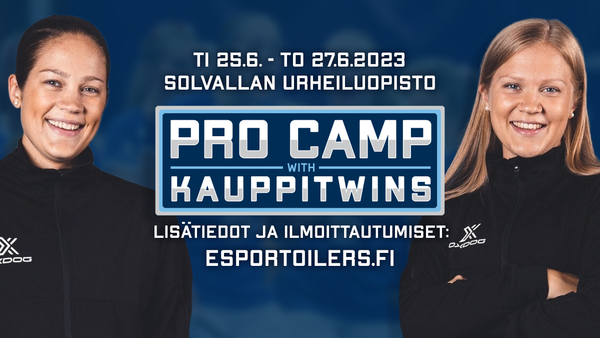 ProCamp with KauppiTwins tulee taas kesällä 2024!