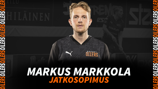 Markus Markkola jatkosopimukseen Oilersin kanssa!